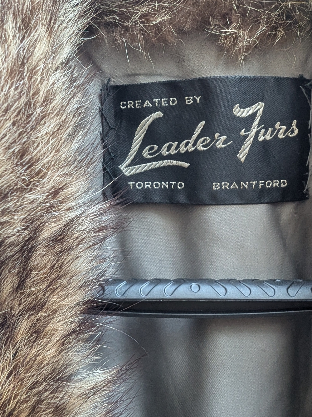 Brown Racoon Fur Coat - Picture 5 of 11